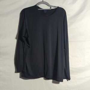 Patagonia Men’s Black Long Sleeve Tee Layering Shirt Size XL Good Condition